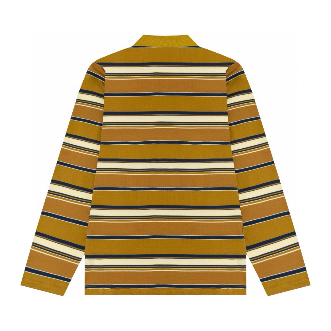 미우미우 스트라이프 폴로 셔츠