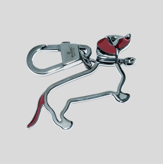 구찌 강아지 키 체인