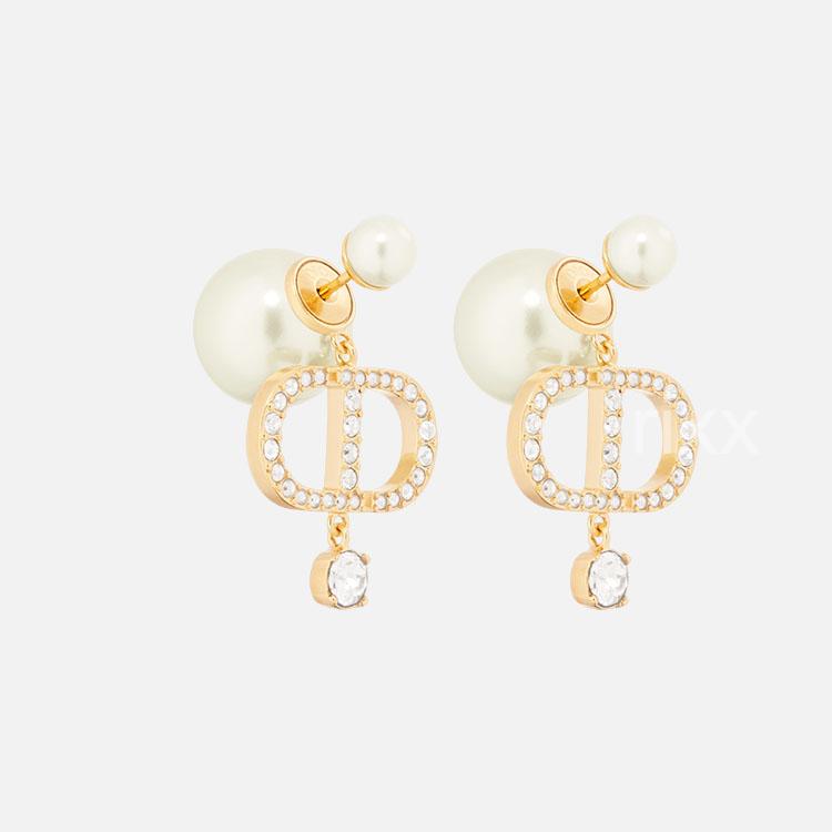 디올 트라이벌 진주 귀걸이
