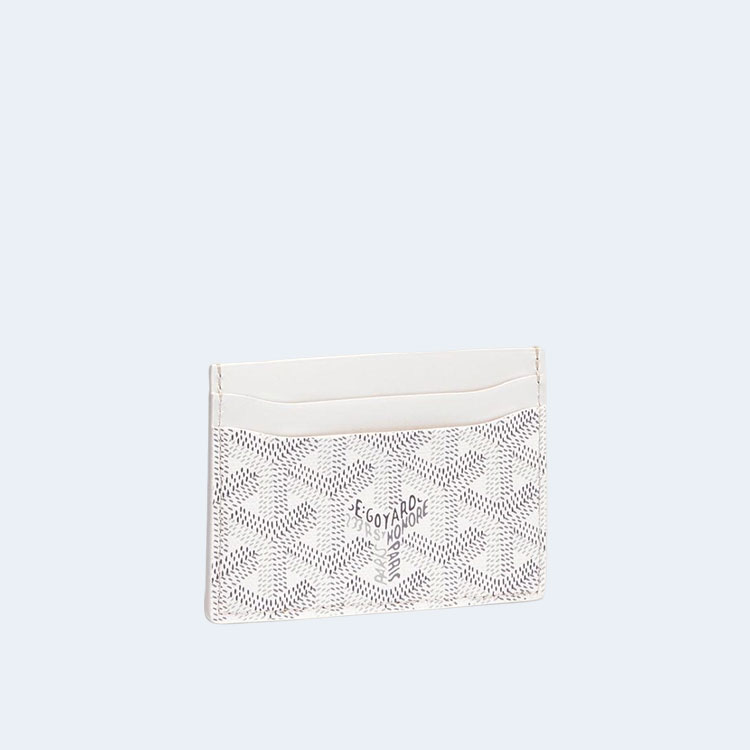 고야드 생쉴피스 카드 홀더 화이트