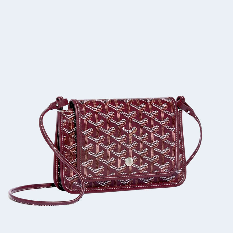 고야드 플뤼메 클러치 지갑 버건디