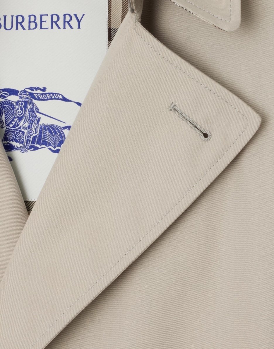 버버리 코튼 블렌드 트렌치 코트