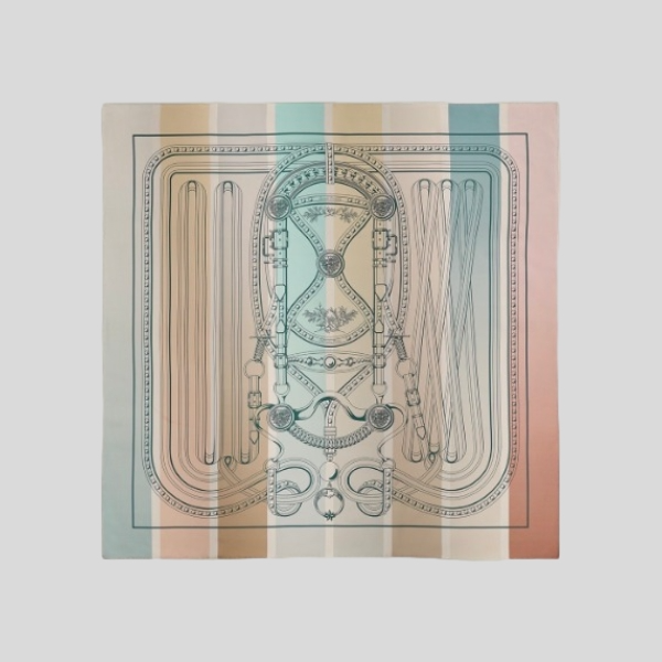 에르메스 양면 실크 스카프