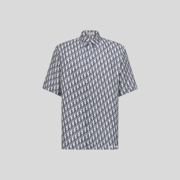 디올 로고 클래식 모노그램 셔츠