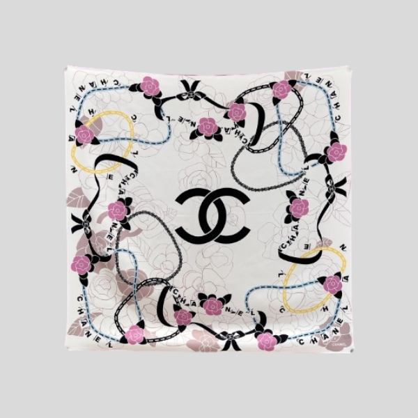 샤넬 카멜리아 네크리스 스카프