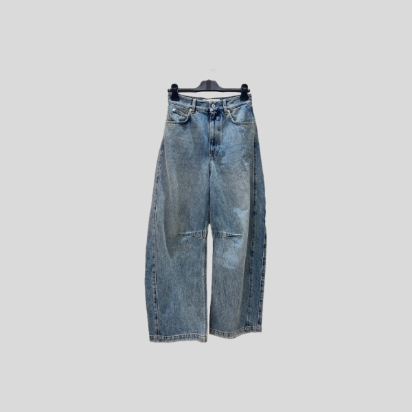 로에베 스키미터 하이웨이스트 청바지