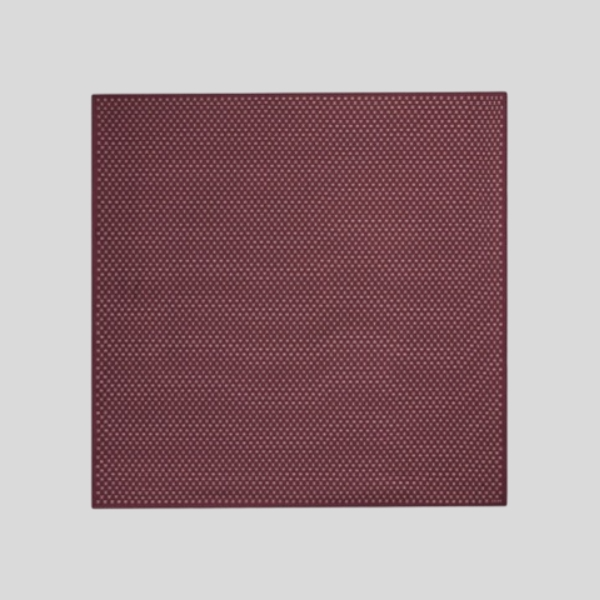 셀린느 트리옹프 로고 스퀘어 스카프(버건디)