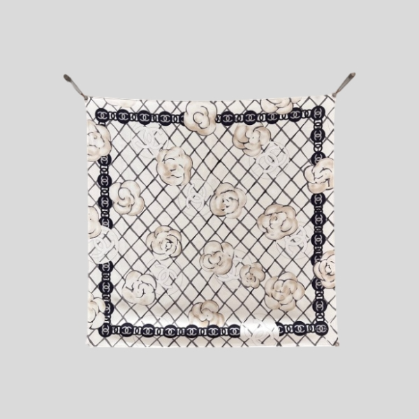 샤넬 카멜리아 스카프