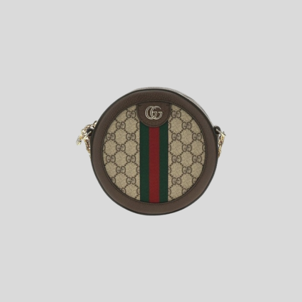 구찌 오피디아 GG 라운드 미니 숄더백