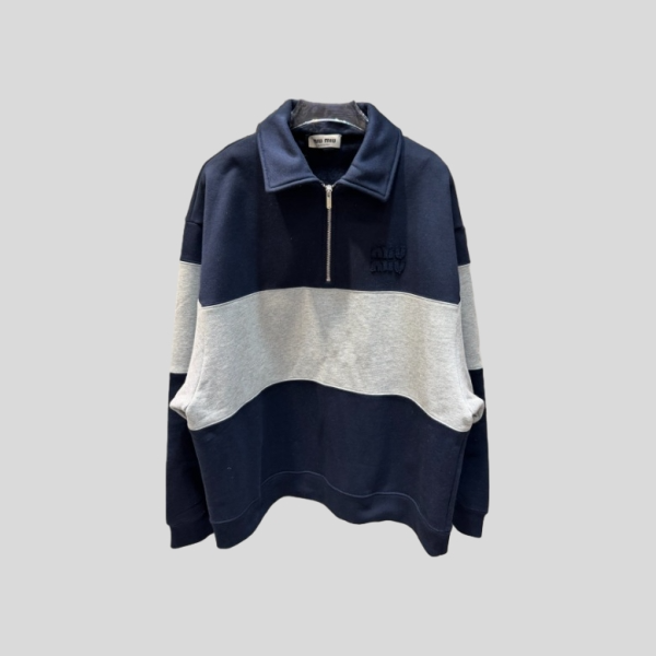 미우미우 폴로 스웨트 긴팔