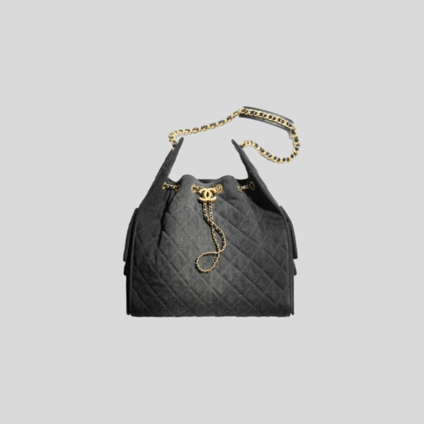 샤넬 25 버킷 드로스트링 백