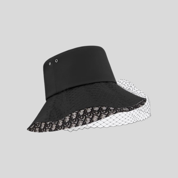 디올 테디 넷 버킷 모자 블루