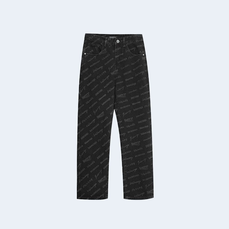 발렌시아가 데님 팬츠