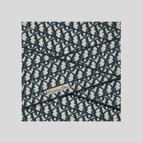 디올 다이아몬드 스카프 블루