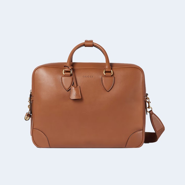 구찌 GG 엠블럼 미디엄 브리프케이스