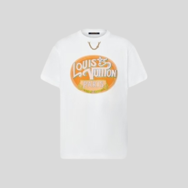 루이비통 25SS 파리 체인 반팔티