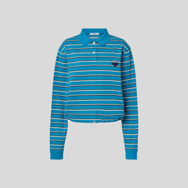 프라다 스트라이프 긴팔 세트