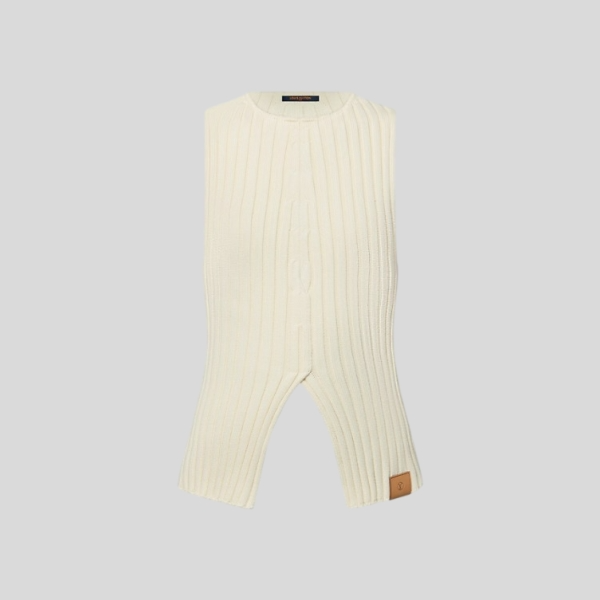 루이비통 리브드 니트 슬릿 탑