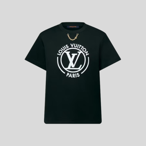 루이비통 플록드 LV 티셔츠
