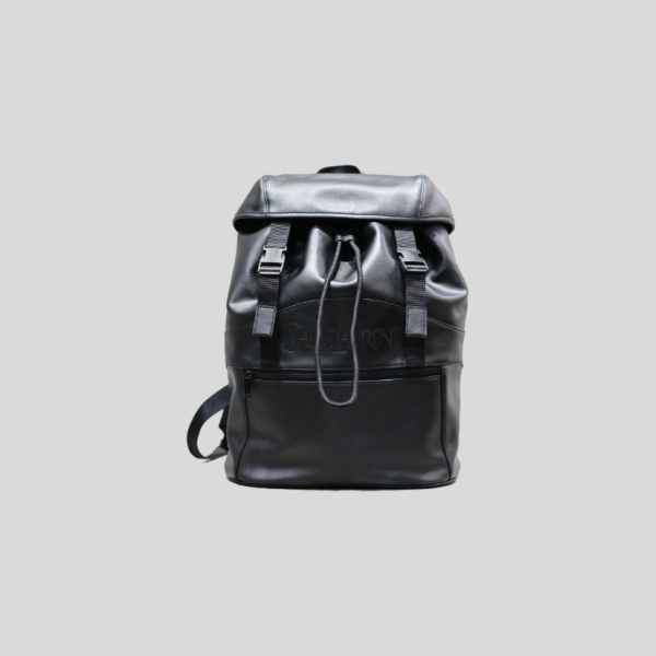 생로랑  버클 디테일 집업 백팩