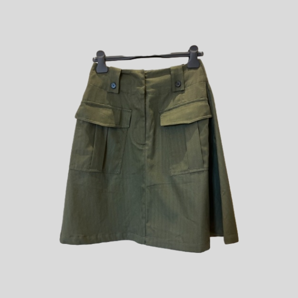 프라다 워크웨어  A라인 스커트