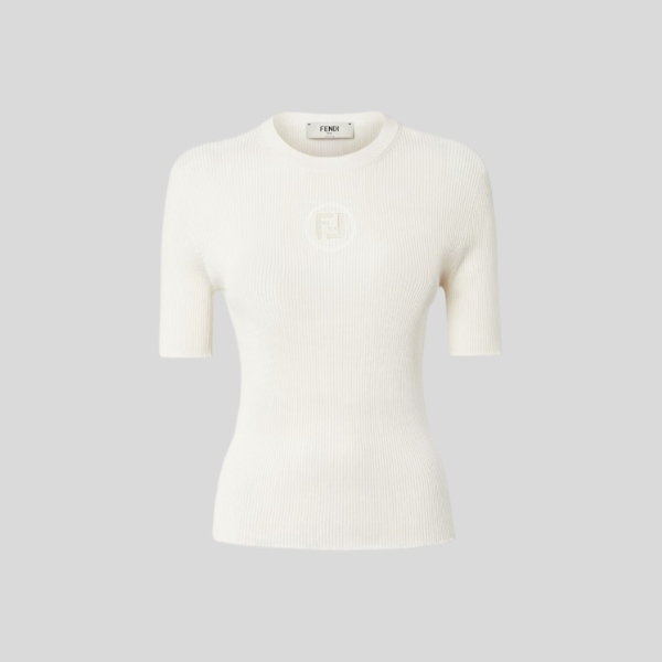 펜디 실크 코튼 스웨터