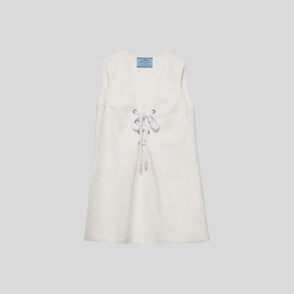 프라다 올드 새틴 미니드레스