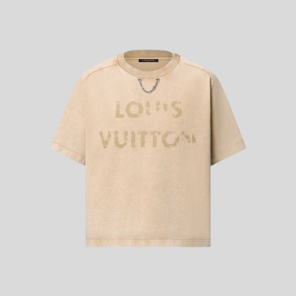 루이비통 빈티지 이펙트 티셔츠(2color)