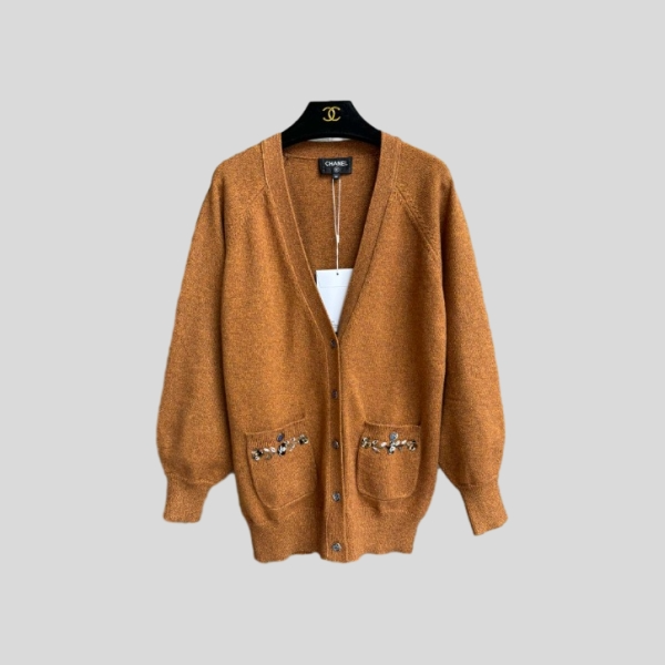샤넬 핸디크래프트 니트 가디건