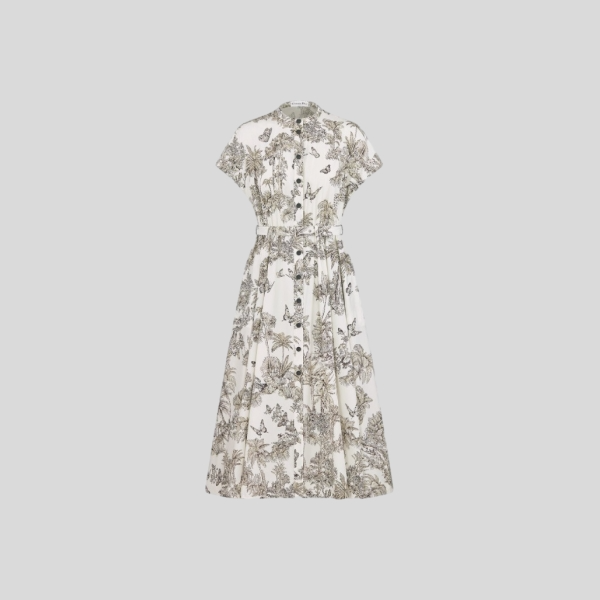 디올 Dioriviera 미디 셔츠 드레스