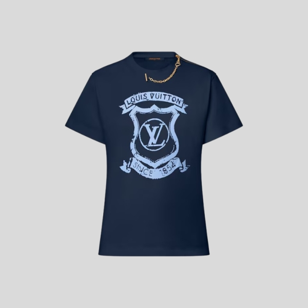 루이비통 시그니처 지퍼 디테일 티셔츠