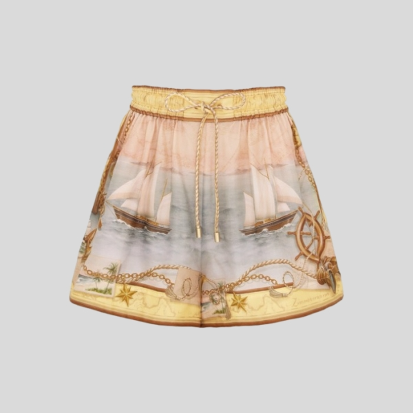 짐머만 실크 셔츠, 쇼츠