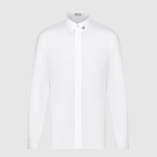 디올 꿀벌 주얼리 자수 셔츠