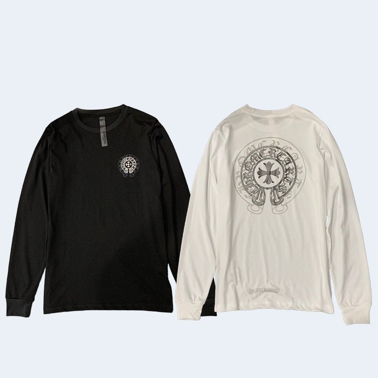 크롬하츠 멀티 로고 롱 슬리브 티셔츠(2color)