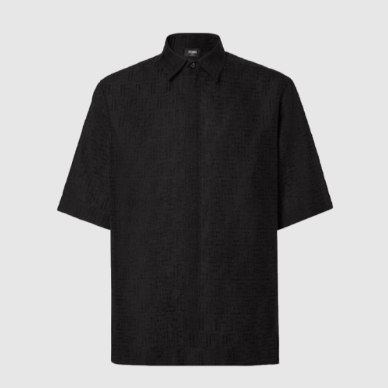 루이비통 리넨 FF 자카드 셔츠