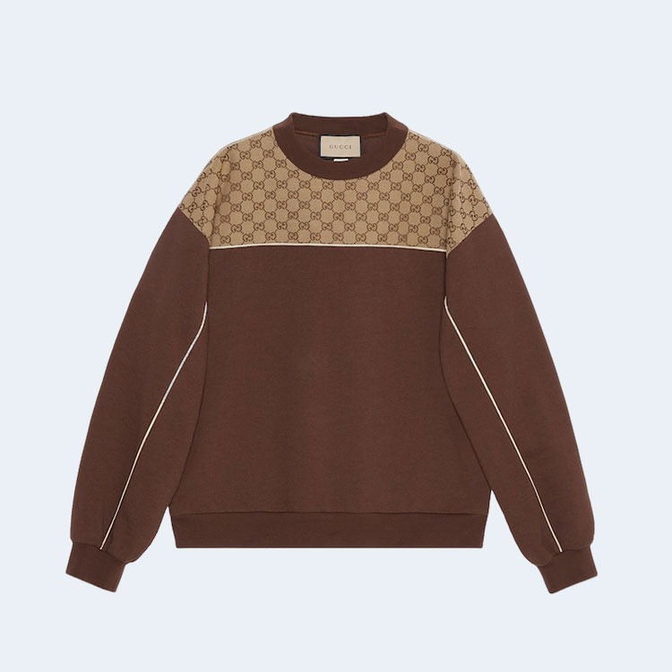 구찌 코튼 저지 스웨트셔츠