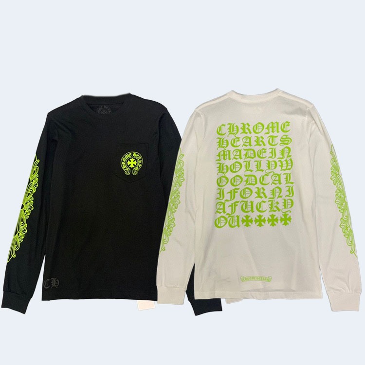 크롬하츠 메이드 인 할리우드 롱 슬리브 티셔츠(2color)