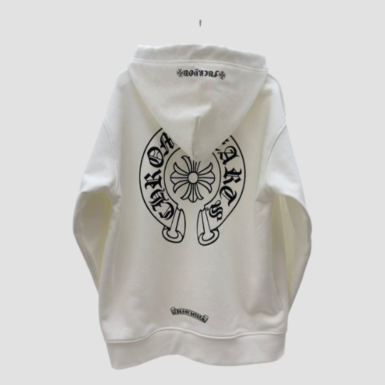 크롬하츠 홀스슈 플로랄 후드 집업