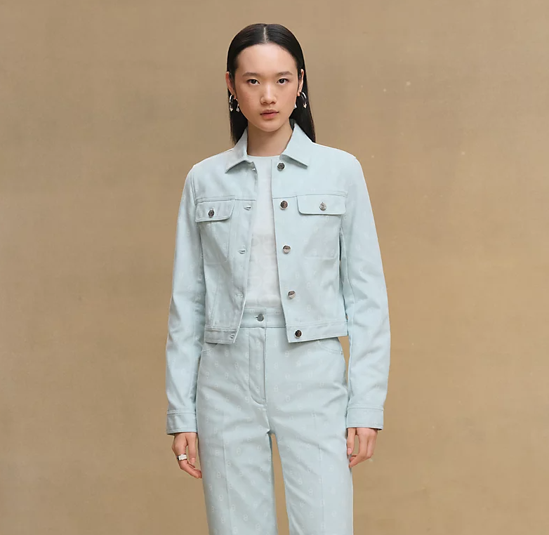 에르메스 Chaine d'Ancre 데님 자켓