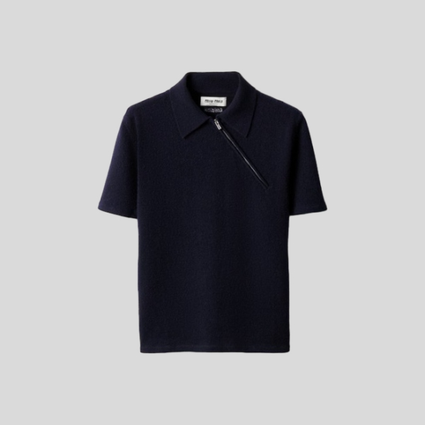 미우미우 캐시미어 폴로 셔츠