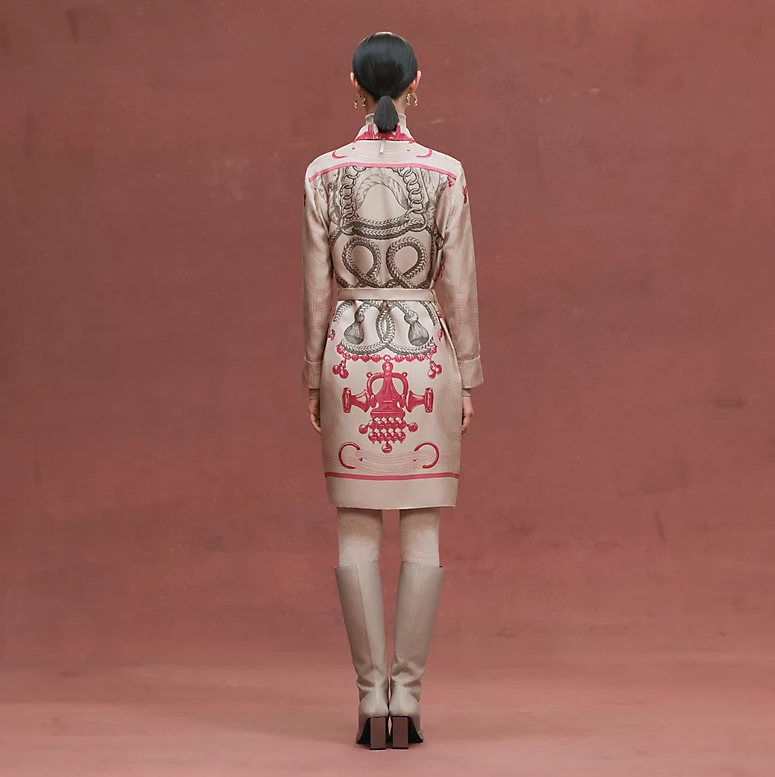 에르메스 셔츠 드레스