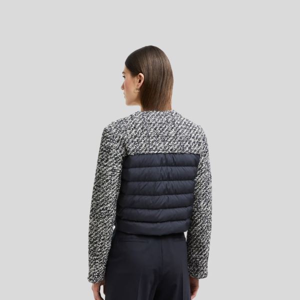 몽클레르 Dauphin 트위드 쇼트 다운 자켓