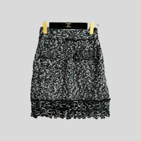 샤넬 블렌드 스커트