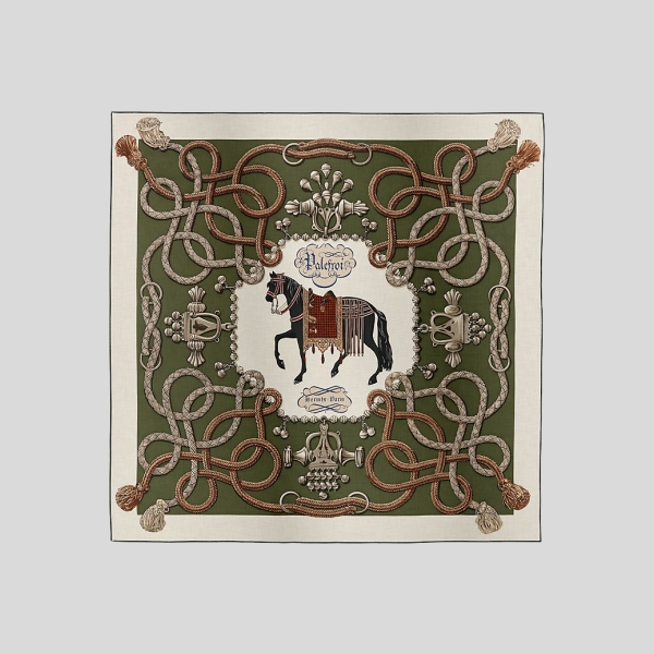 에르메스 Palefroi 숄 140