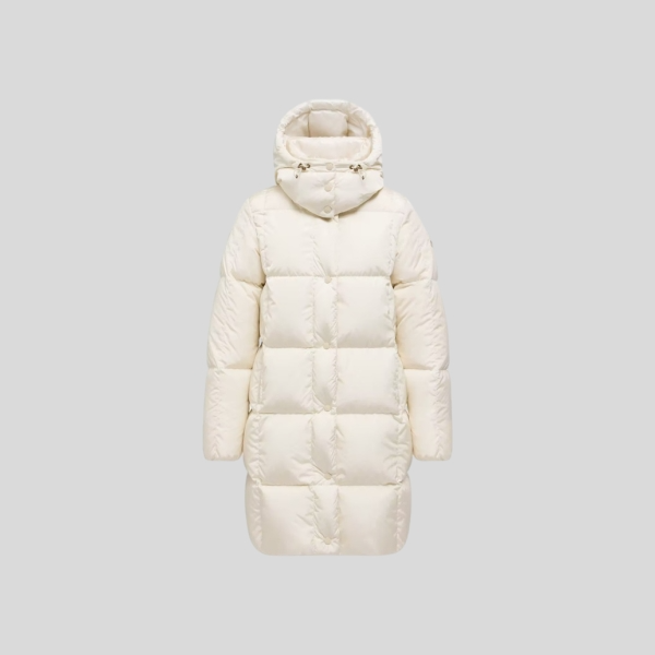 몽클레어 Litte 스퀘어 퀼팅 후드 롱 다운 자켓(2color)