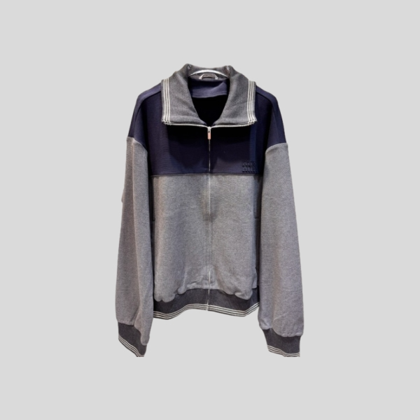 미우미우 지퍼 니트 자켓