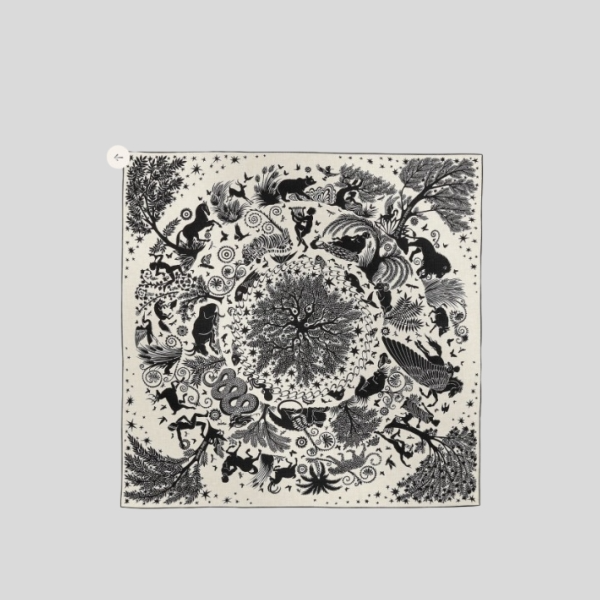 에르메스 가을 벨벳 숄