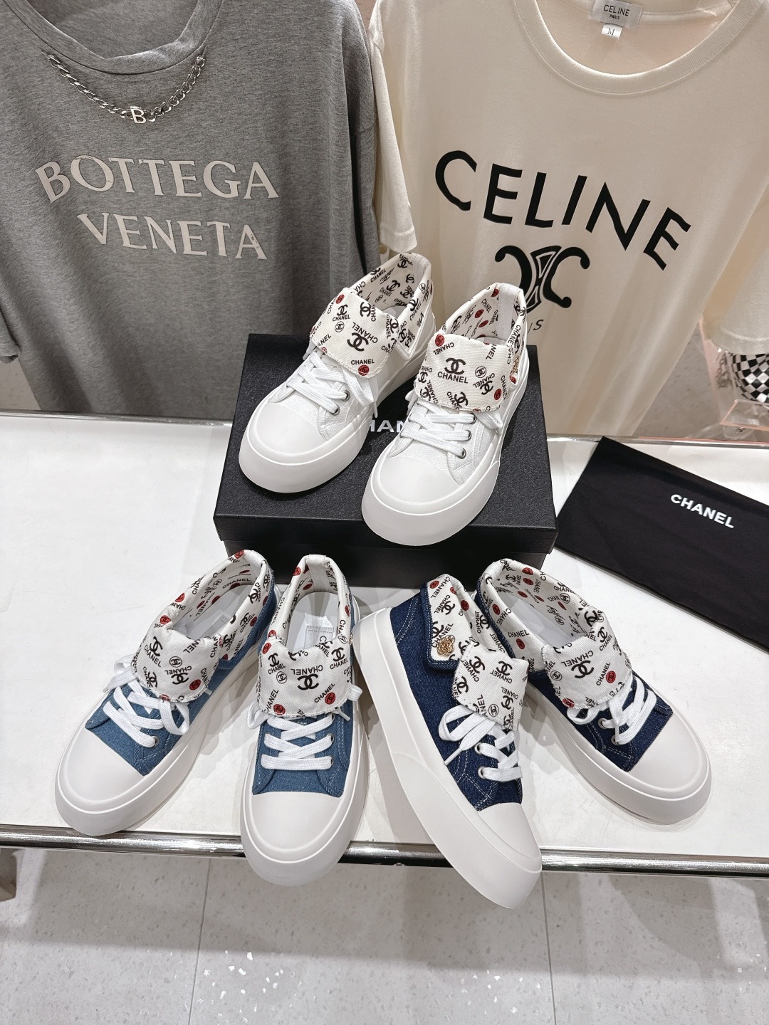 샤넬 2025ss 신상 쿠키 스니커즈