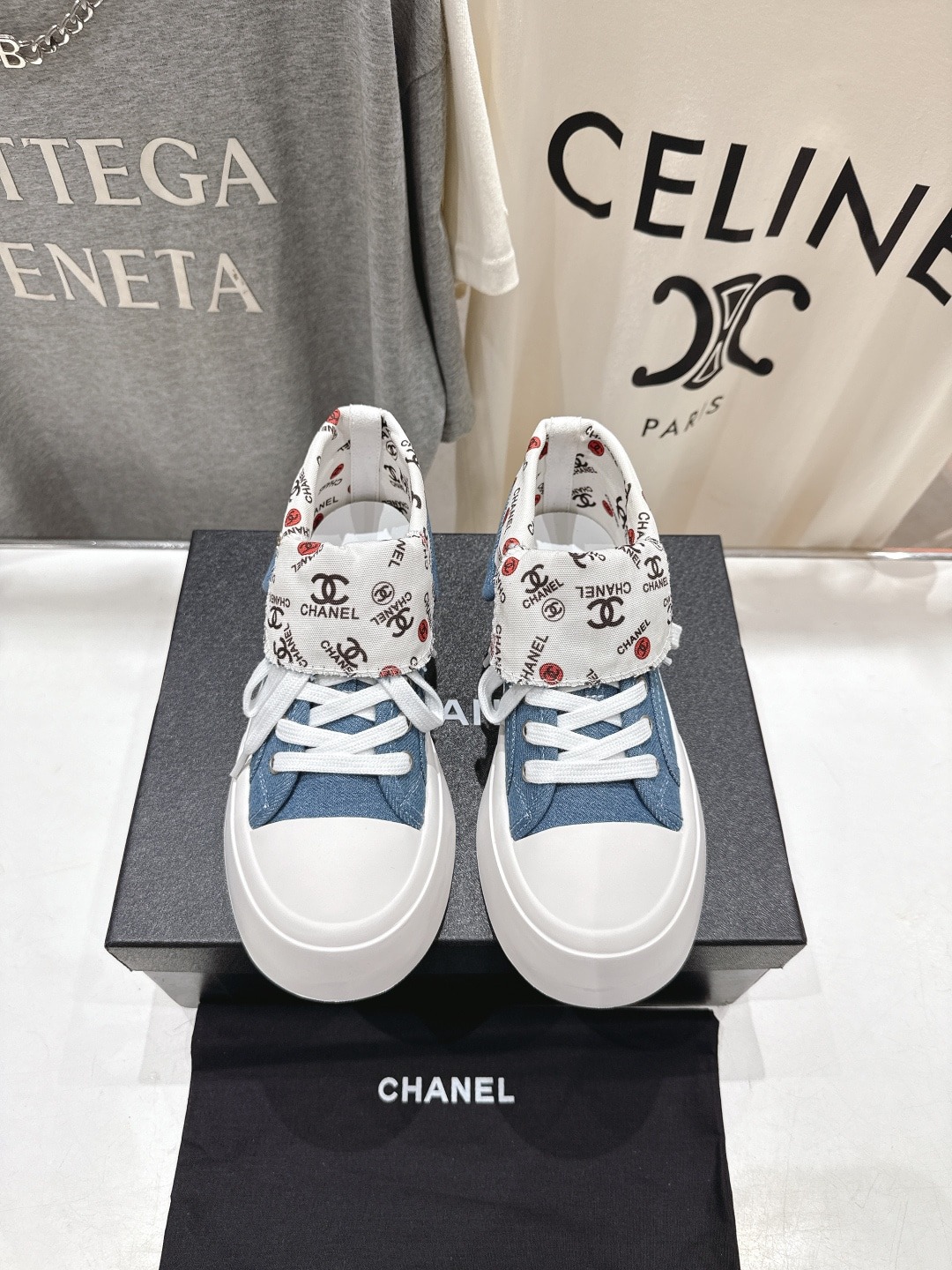 샤넬 2025ss 신상 쿠키 스니커즈