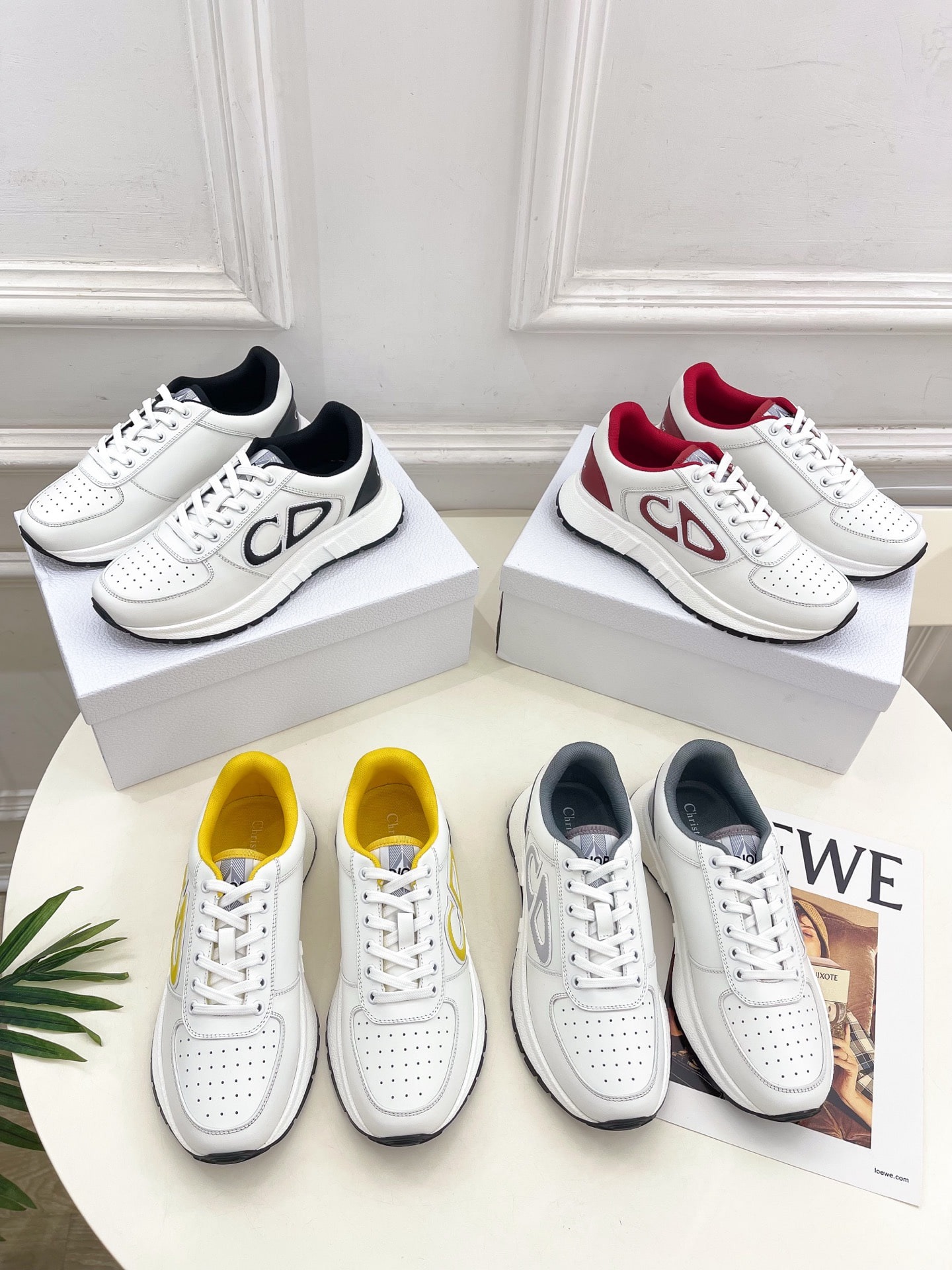 디올 25 신상 커플 운동화